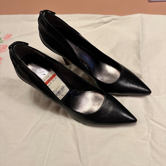 Enzo Angiolini black heels sz 8 - Picture 7 of 13